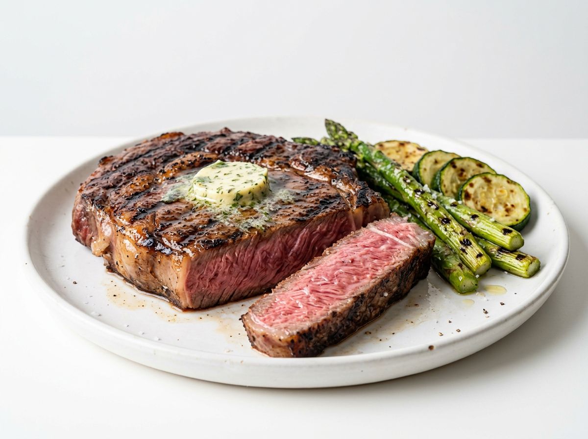 Говяжий стейк с овощами