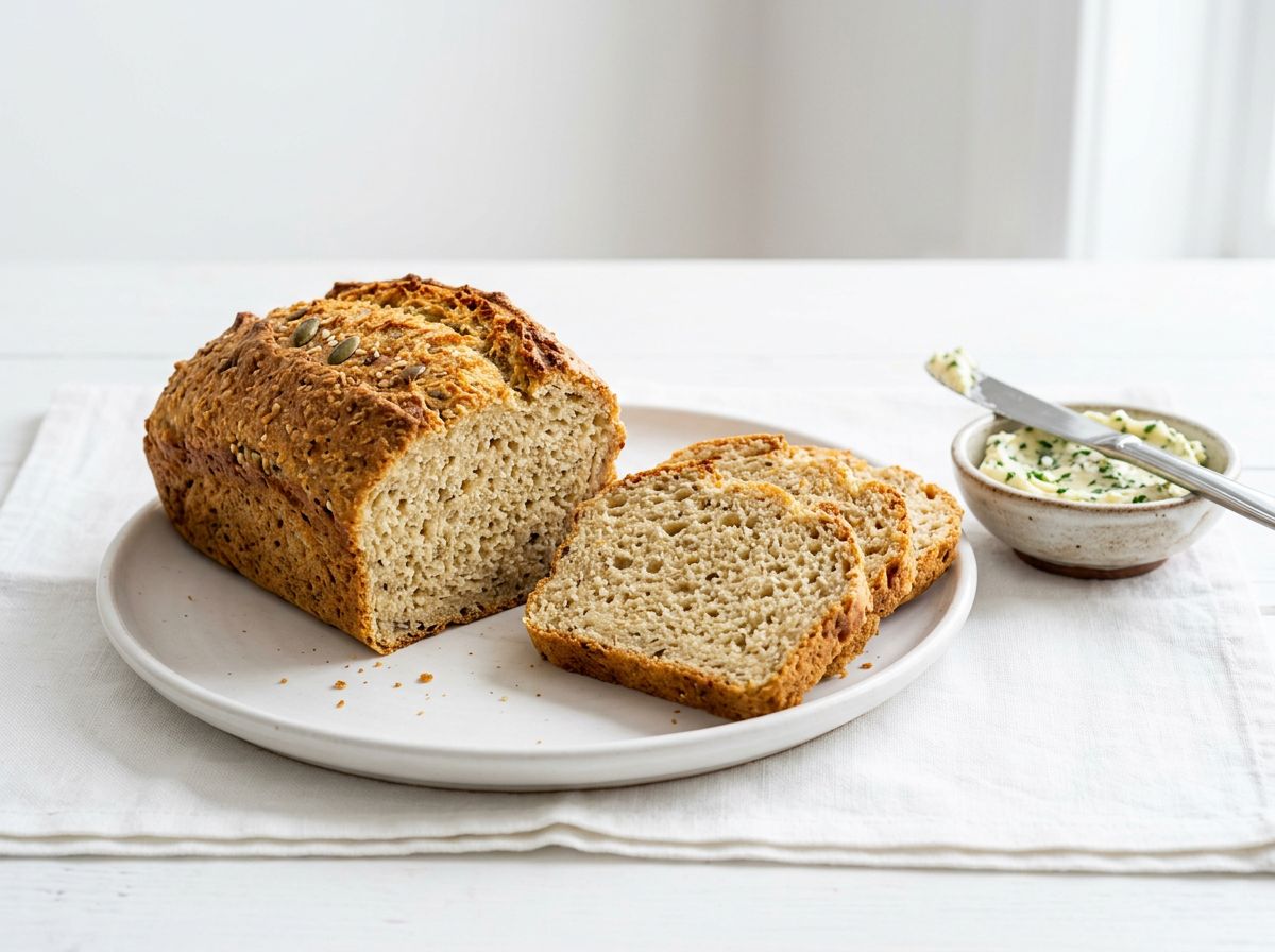 Кето-хлеб миндальный